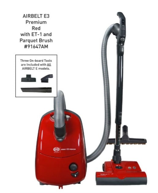 Sebo E3 Canister Premium - Red