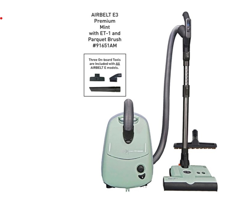 Sebo E3 Canister Premium Mint